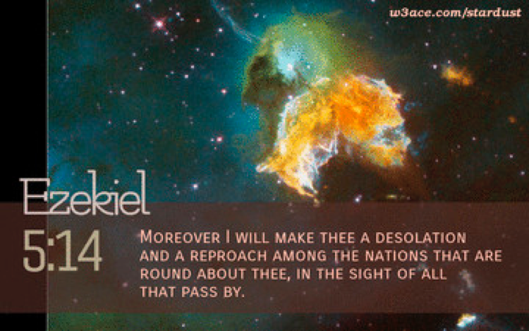 ezekiel 5 14