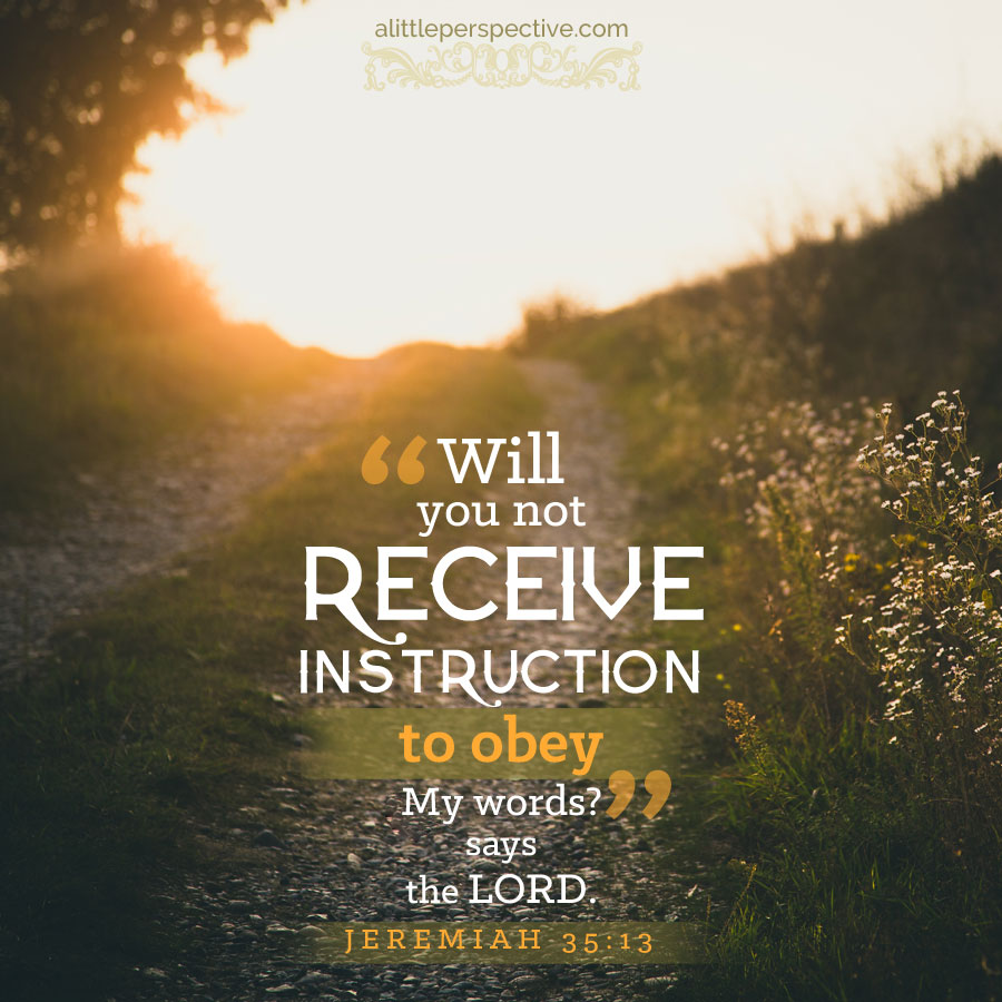 Examples of Obedience – Seek Grow Love