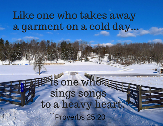 Prov 25-20