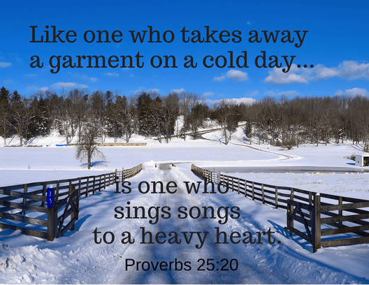 Prov 25-20