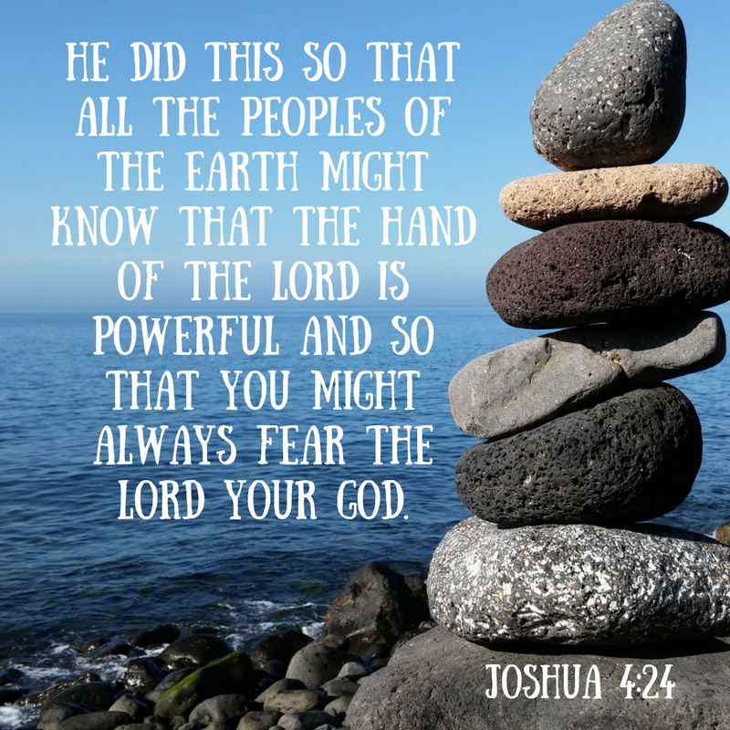 Joshua 4-24