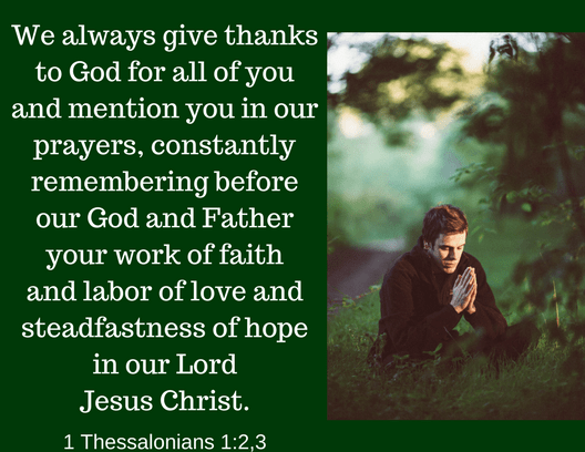 1 Thessalonians 1-2,3