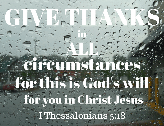 I Thessalonians 5-18
