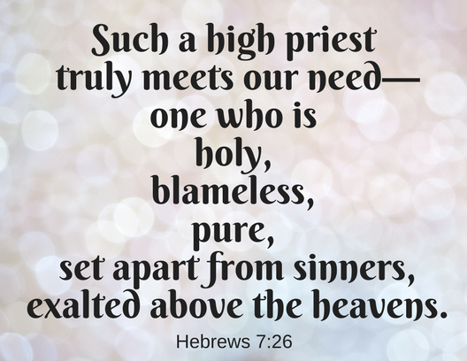 Hebrews 7 26