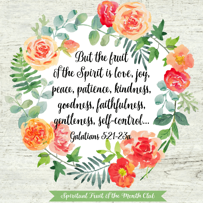 Fruit of the spirit