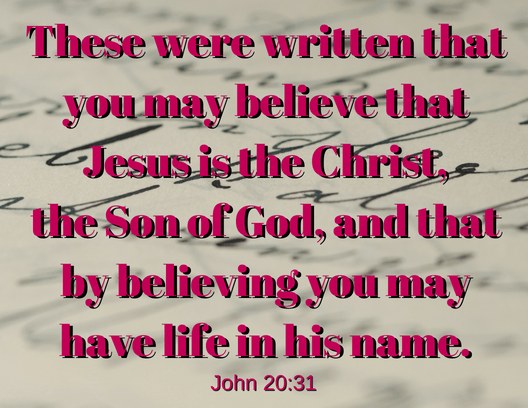 john 20 31