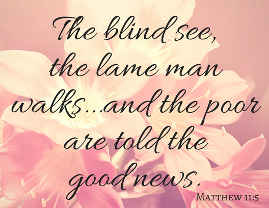 matthew 11 5