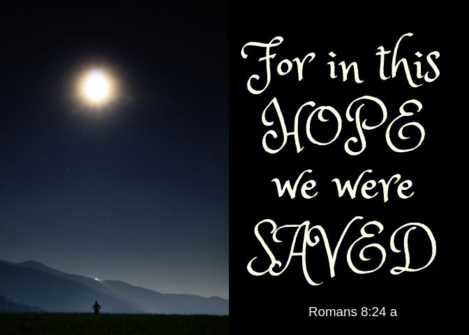 Romans 8 24 a