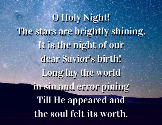 O Holy Night