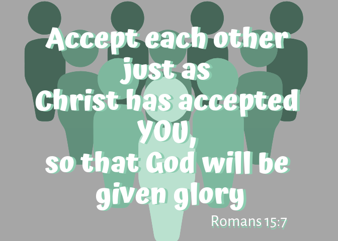 Romans 15 7