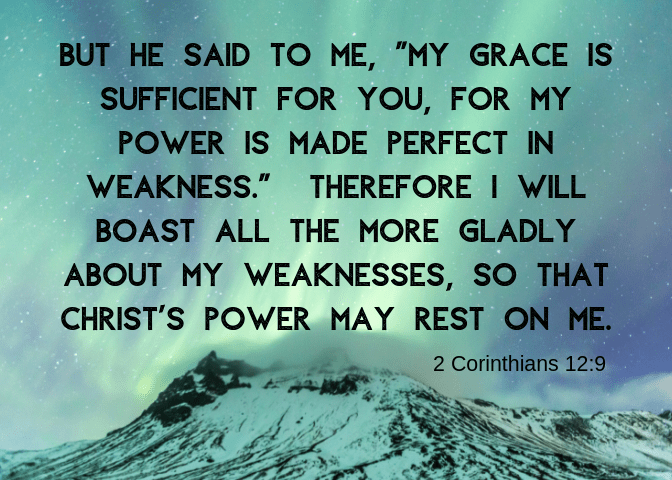 2 corinthians 12 9