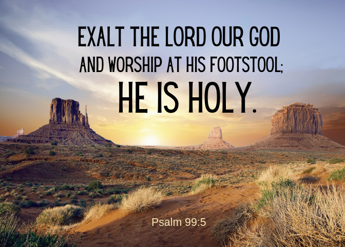 psalm 99 5