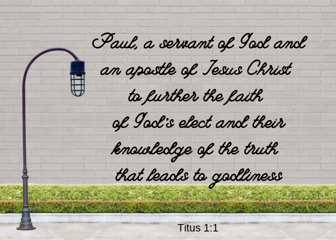 Titus 1 1