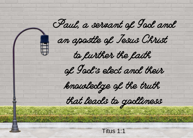 Titus 1 1