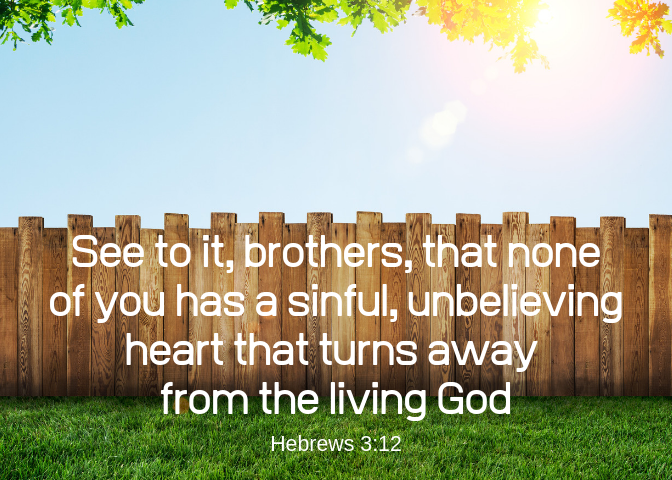 hebrews 3 12