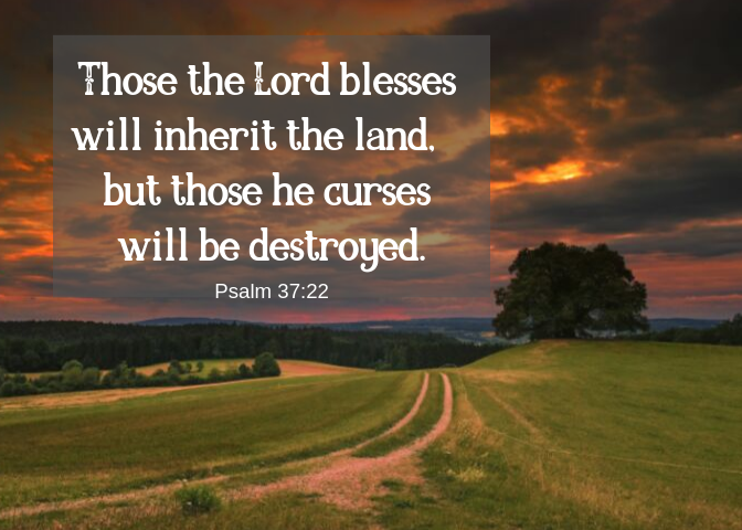 Psalm 37 22