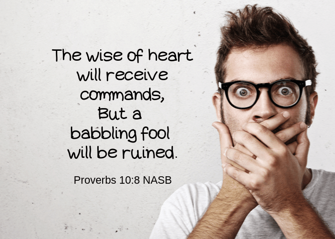 Proverbs 10 8