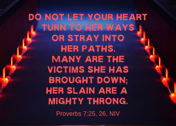 Proverbs 7 25 26