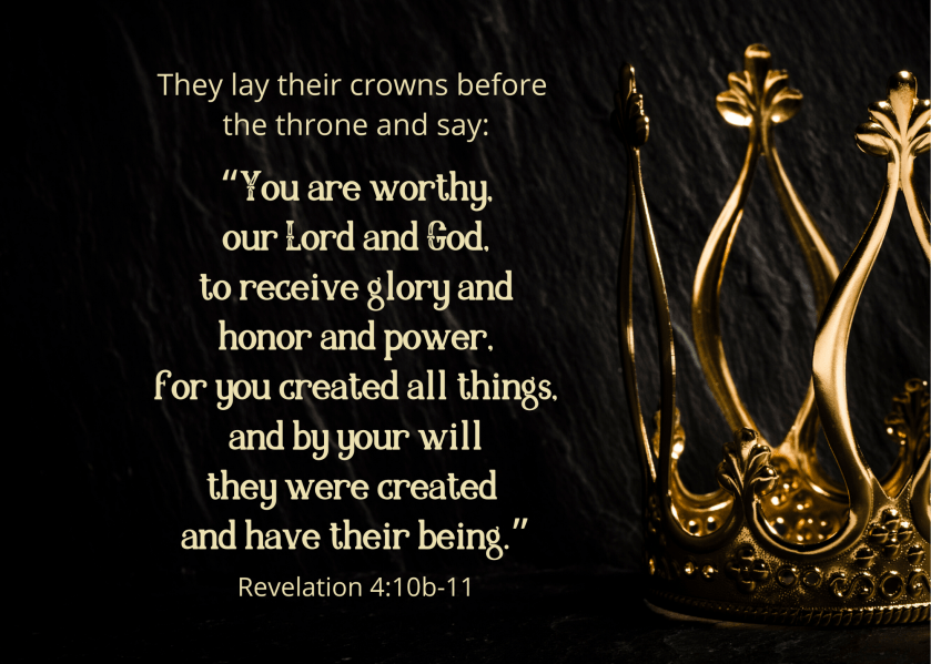 Revelation 4 10b 11
