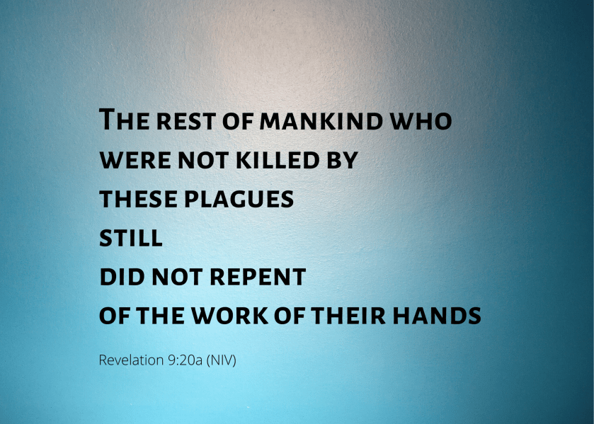 Revelation 9 20a NIV