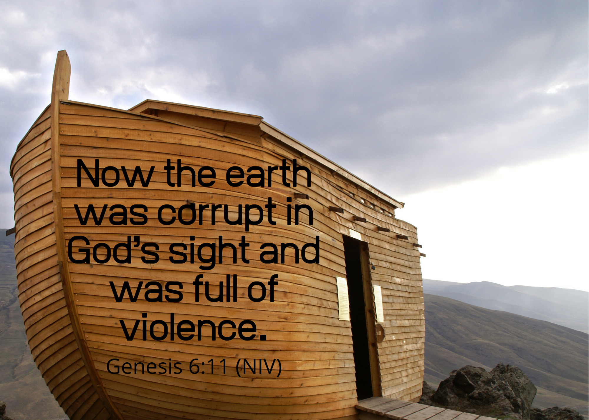 Genesis 6 11 niv