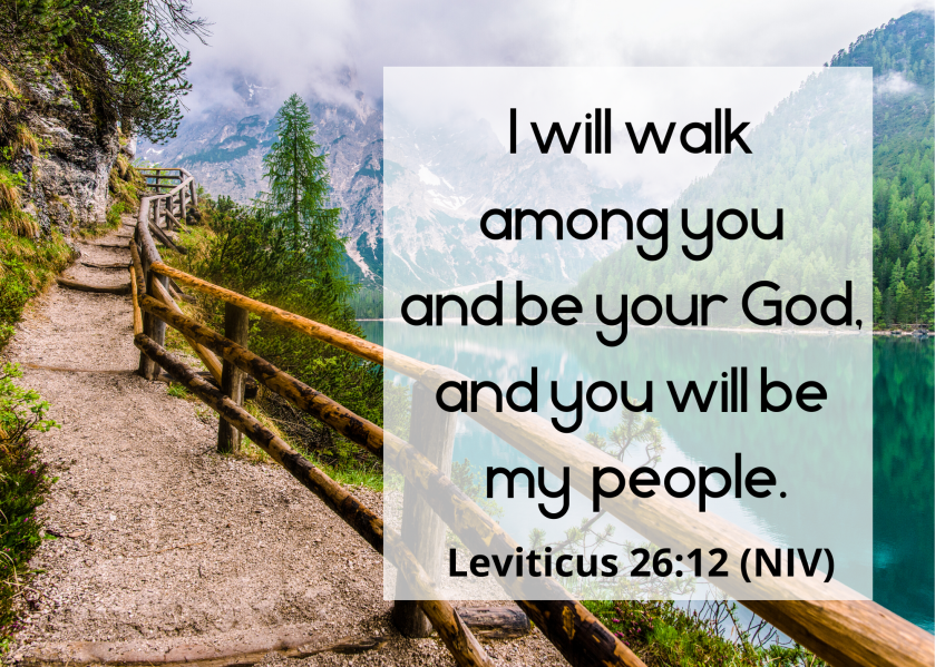 Leviticus 26 12 NIV