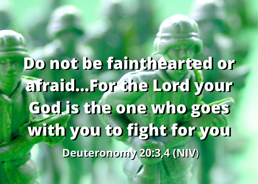 Deut 20 3 4 NIV