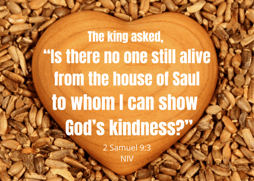 2 Samuel 9 3 NIV
