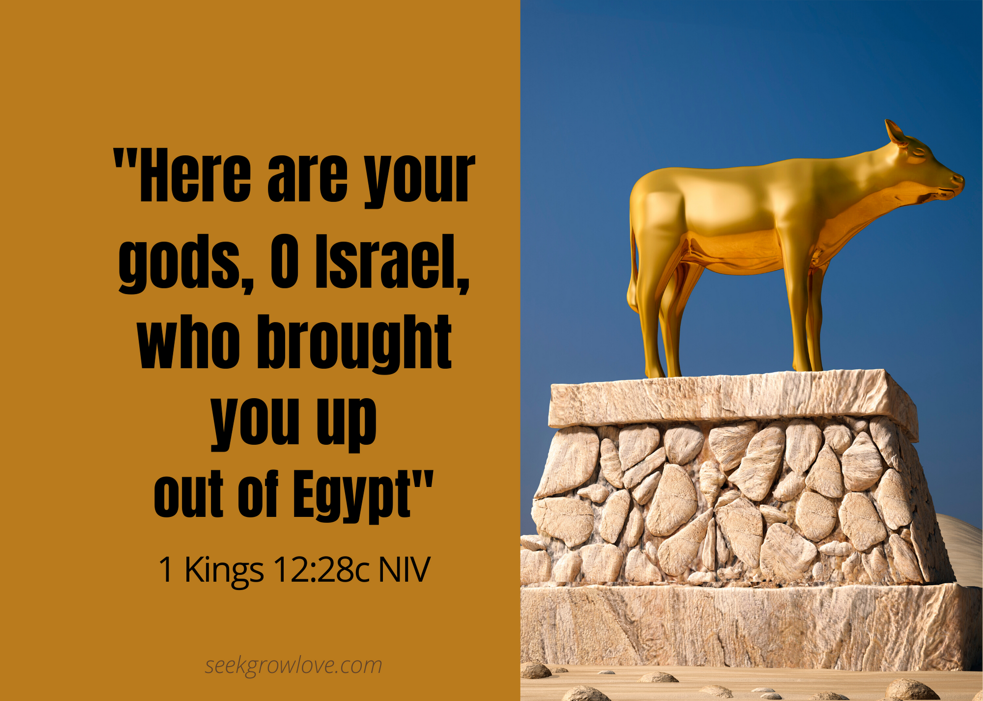 1 Kings 12 28c NIV sgl