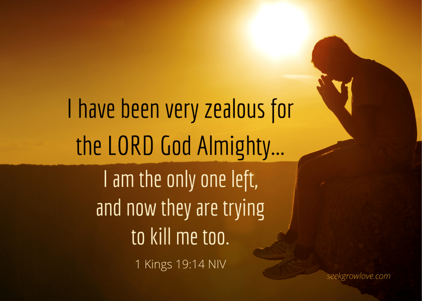 1 Kings 19 14 NIV sgl