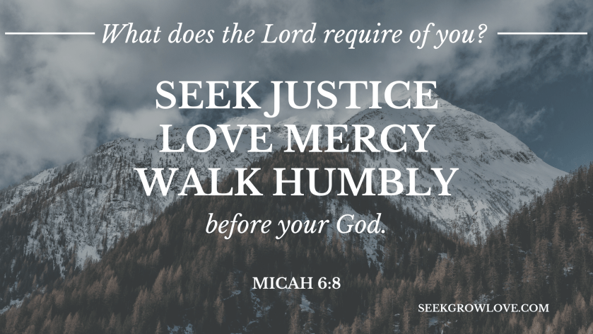 What does the Lord require of you_