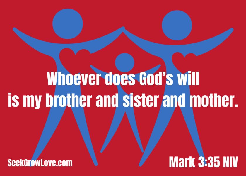 Knowing Jesus – Seek Grow Love