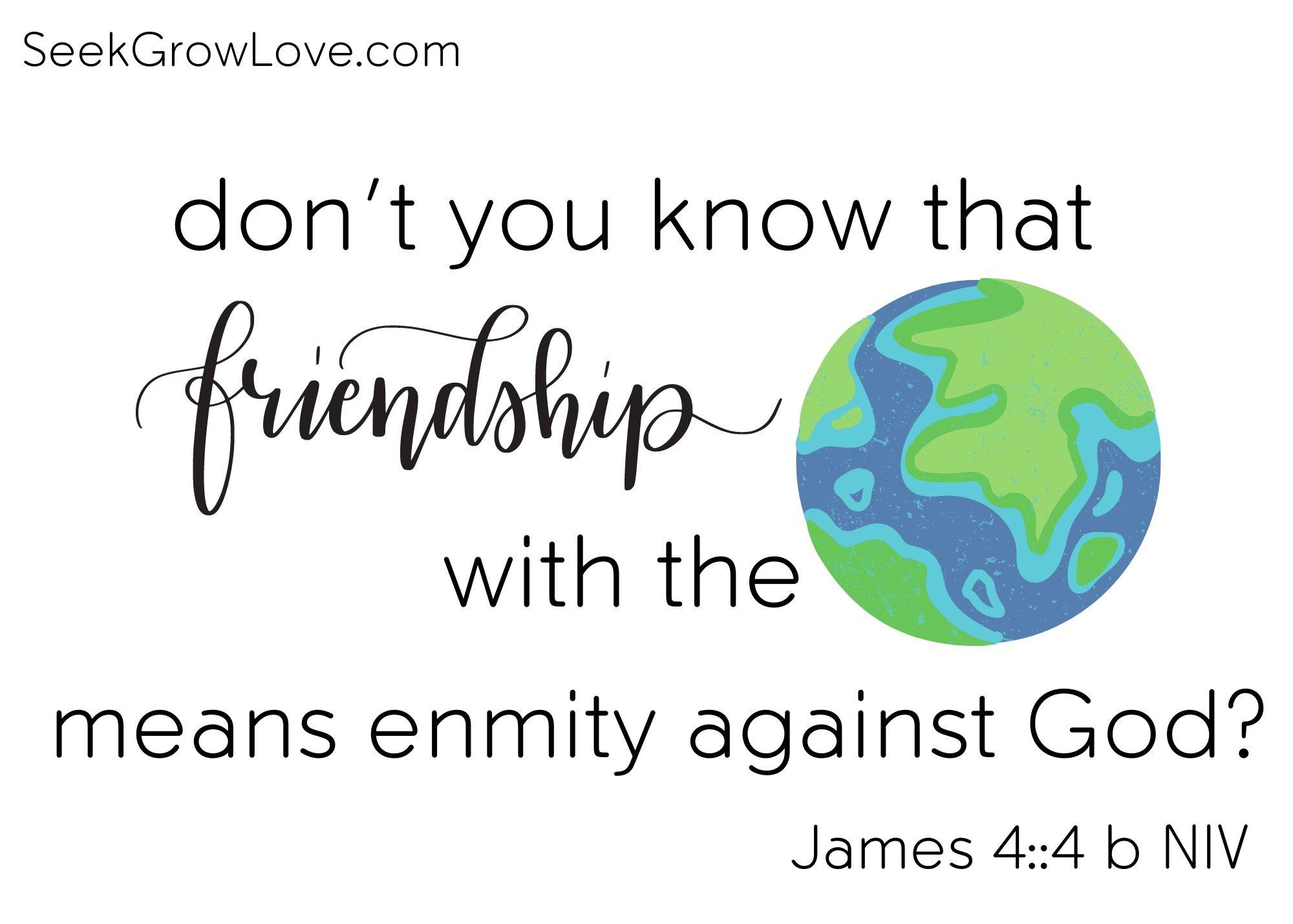 The Right Friendship – Seek Grow Love