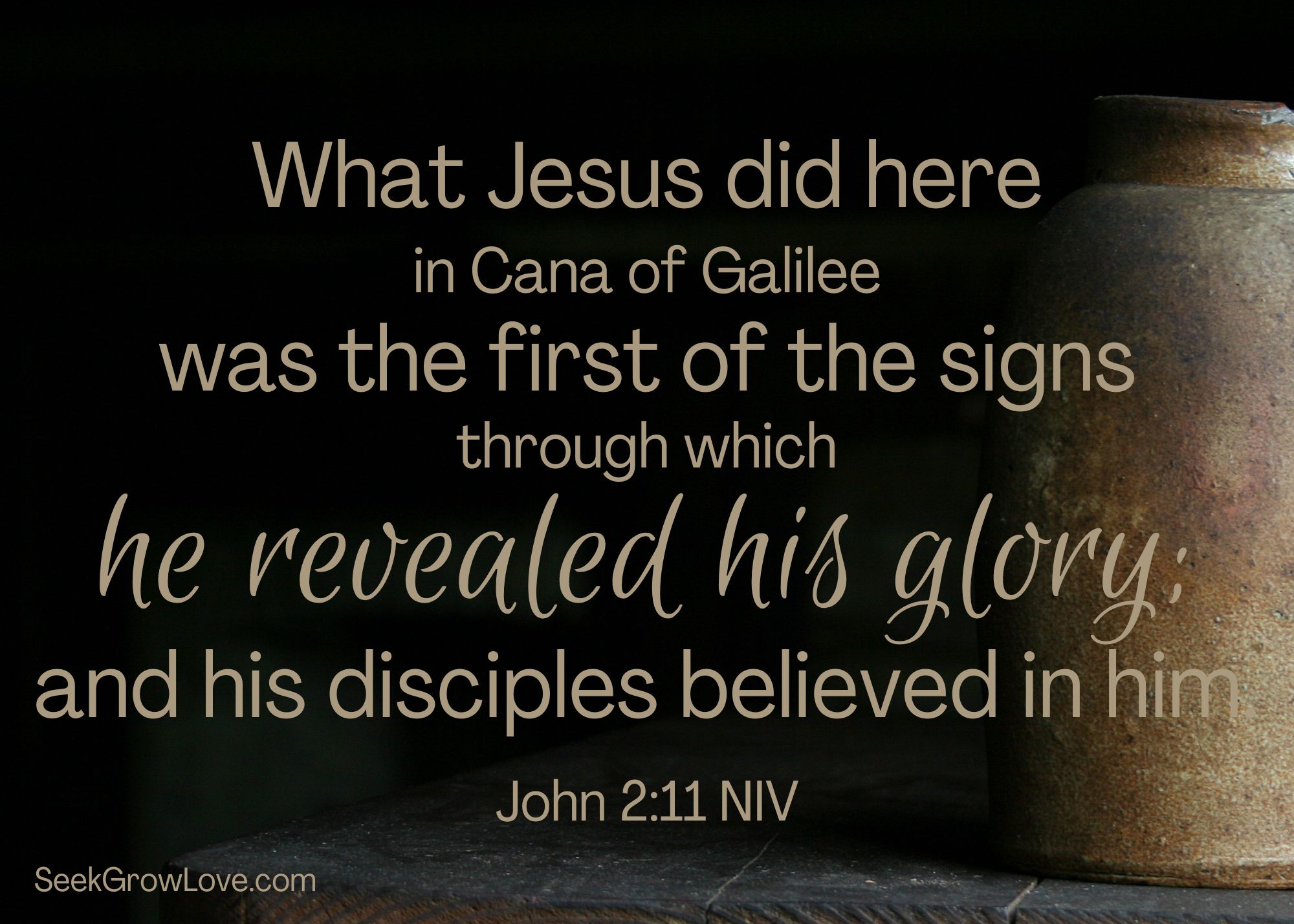 Making Splashes Seek Grow Love